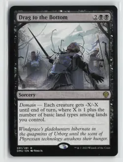 Drag to the Bottom 091 Dominaria United DMU MTG Magic - Image 1