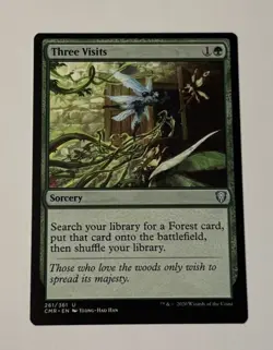 MTG Three Visits - Commander Legends NM - Image 1