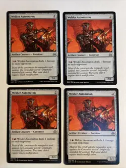 4x Mtg Aether Revolt Welder Automaton NM Magic Karte Magic The Gathering - Image 1