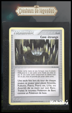 Carte Pokemon Cave Etrange 77/92 Ex Createurs De Legendes Bloc EX FR 1 - Image 1
