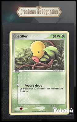 Carte Pokemon Chetiflor 49/92 Ex Createurs De Legendes Bloc EX FR 6 - Image 1