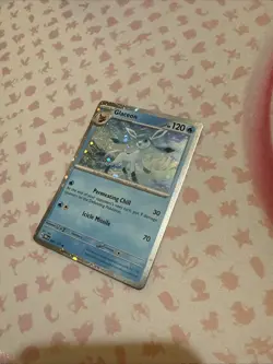 Glaceon 025/131 Cosmos Holo Prismatic Evolutions NM Pokemon TCG Card - Image 1