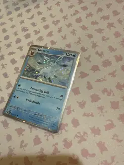 Glaceon 025/131 Cosmos Holo Prismatic Evolutions NM Pokemon TCG Card - Image 4