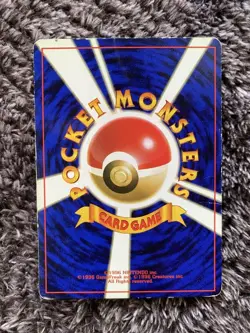 1996 Pokemon Japanese Bulbasaur No.001 Base Set Old Back Mitsuhiro Arita - Image 5