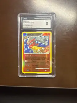 Pokemon CGC 8 NM-MT Blaziken 3/127 Platinum Reverse Holofoil Rare 2009 - Image 1