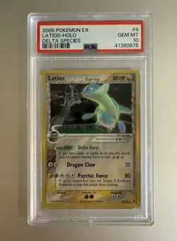 2005 POKEMON EX DELTA SPECIES LATIOS #9 HOLO PSA 10 GEM MINT #28601599 - Image 1