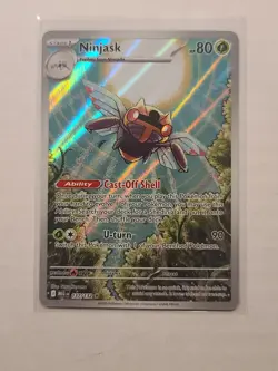 Pokemon Mega Evolution Ninjask 137/132 Illustration Rare - Image 1