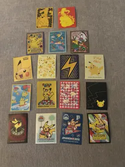 17 Pikachu Pokemon Card Sleeves Lot - Image 1