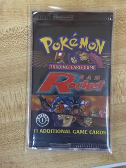 Wizards of the Coast Pokemon 1st Edition Team Rocket Booster Pack 20.77 Grams 742818061742 - Image 1