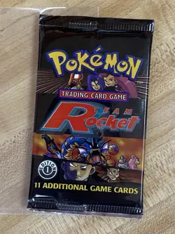 Wizards of the Coast Pokemon 1st Edition Team Rocket Booster Pack 20.77 Grams 742818061742 - Image 3