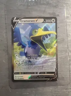 2021 Pokemon Shining Fates #054/072 Cramorant V Excellent Card - Image 1