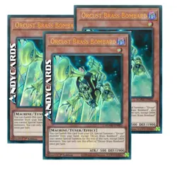 ORCUST BRASS BOMBARD 3x • Ultra R Emblema • BLMM EN083 • 1Ed • Yugioh! ANDYCARDS - Image 1