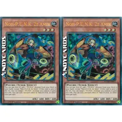 NOH-P.U.N.K. ZE AMIN 2x • Ultra R Emblema • BLMM EN073 • 1Ed • Yugioh! ANDYCARDS - Image 1