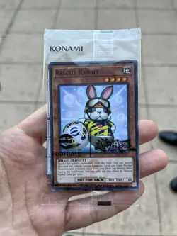 Rescue Rabbit + Neymar Jr - 2025 eFootball Promo Set - Yugioh OTS OP Limited! - Image 1
