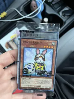 Rescue Rabbit + Neymar Jr - 2025 eFootball Promo Set - Yugioh OTS OP Limited! - Image 3