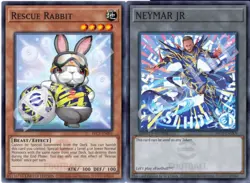 Rescue Rabbit + Neymar Jr - 2025 eFootball Promo Set - Yugioh OTS OP Limited! - Image 4