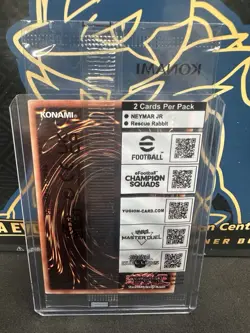 Rescue Rabbit + Neymar Jr - 2025 eFootball Promo Set - Yugioh OTS SEALED - Image 2