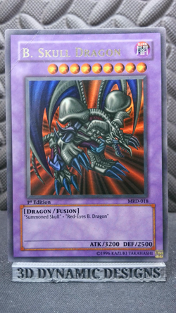 | Yugioh B. Skull Dragon MRD-018 1st Edition Ultra Rare Metal Raiders HP 🔥 | - Image 1