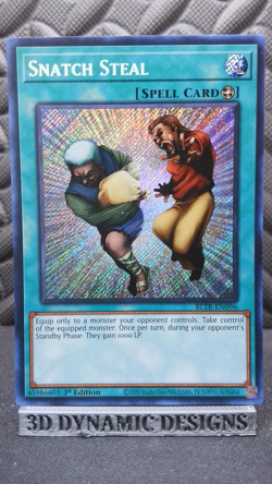 | Yugioh Snatch Steal BLTR-EN096 1st Edition Secret Rare NM 🔥 | - Image 1