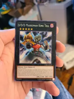 Yugioh D/D/D Marksman King Tell CORE-EN052 Rare - Image 1