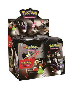 Pokemon Einall Unova Mini Tin 8 Display Weisse Flammen Schwarze Blitze DE NEU OVP - Image 1