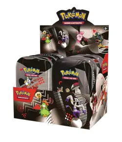 Pokemon Einall Unova Mini Tin 8 Display Weisse Flammen Schwarze Blitze DE NEU OVP - Image 2