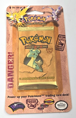 1999 Pokemon Fossil Blister Pack - Factory Sealed (Unopened) WOTC Lapras - Image 2