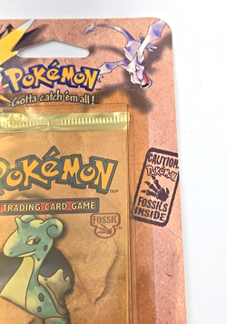 1999 Pokemon Fossil Blister Pack - Factory Sealed (Unopened) WOTC Lapras - Image 5