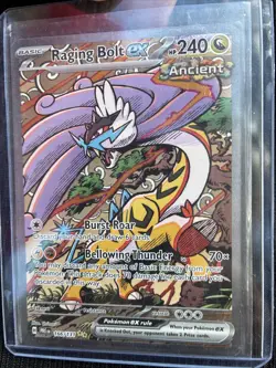 Raging Bolt ex 166/131 : Pokemon Prismatic Evolutions Special Illustr. Rare NM - Image 1