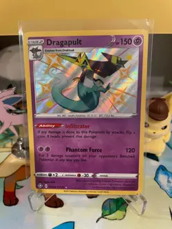 Pokemon TCG - Shining Fates - Shiny Dragapult (SV062/SV122) - NM - Image 1