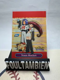 2000 Topps Pokemon TV Animation Edition Series 3 #5 Team Rocket Pop Ups - Image 1