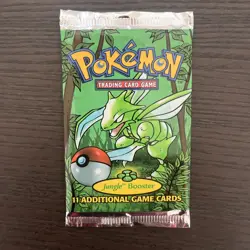 Pokemon Jungle Booster Pack - Heavy 21g - Factory Sealed 1999 - Image 1