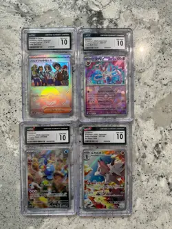 Pokemon Japanese Slab Bundle | 4 Cards | CGC gem mint [SEE photos] - Image 1