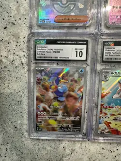 Pokemon Japanese Slab Bundle | 4 Cards | CGC gem mint [SEE photos] - Image 5