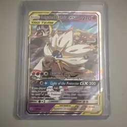 Pokemon TCG Solgaleo & Lunala Tag Team GX Sun & Moon - Cosmic Eclipse 75/236 NM - Image 1