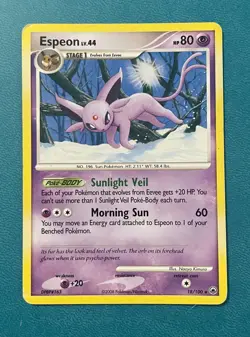 Pokemon TCG: Espeon 18/100, Majestic Dawn, Rare, Regular, Egnlish, MP / HP - Image 1