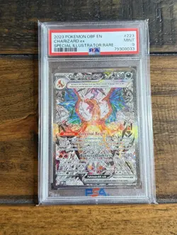PSA 9 Mint - Charizard EX 223/197 | Pokemon TCG Obsidian Flames - Image 1