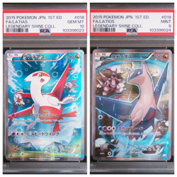 PSA 10 & 9 Pokemon Latias 018/027 ratios 019/027 Set Legendary Shine Collection - Image 1