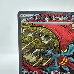 POKEMON Prismatic Evolutions ROARING MOON EX SIR Special Illustration 162/131 - Image 2