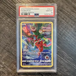 Deoxys 2023 Pokemon Sword & Shield Crown Zenith GG12/GG70 Full Art PSA 10 - Image 1