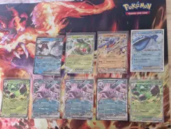 Pokemon TCG Destined Rivals 9x Ex Bundle - Image 1