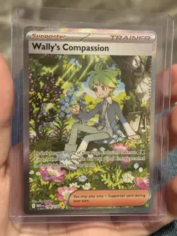 Wally's Compassion 186/132 Pokemon Mega Evolution SIR - Image 1