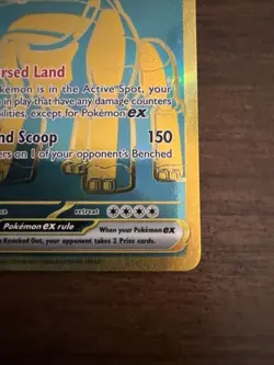 Ting-Lu EX 244/091 Paldean Fates Full Art Hyper Rare Pokemon Near Mint - Image 5