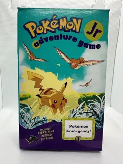 Pokemon Jr Adventure Game 1999 New Opened Box Complete - Image 3