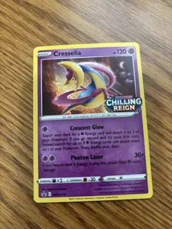 Pokemon - Cresselia - (Prerelease) SWSH114 - Sword & Shield Promo - Holo - NM - Image 2