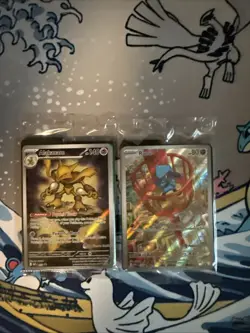 SEALED Pokemon Center Stamped Riolu And Alakazam Promo From Mega Evolutions Set - Image 1