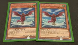 Yu-Gi-Oh! 2x Glife the Phantom Bird BLRR-EN008 1st Ed. Secret Rare NM - Image 1