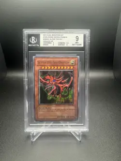 BGS 9 Slifer the Sky Dragon (Ultra Rare) GBI-001 Yu-Gi-Oh 2003 GameBoy Promo - Image 1