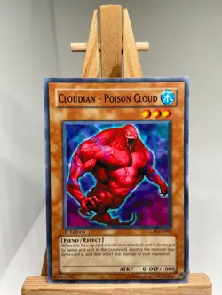 Cloudian - Poison Cloud - 1st Edition GLAS-EN009 - NM - YuGiOh - Image 1
