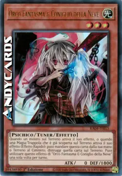 ORCO FANTASMA & CONIGLIO DELLA NEVE • Ultra R • RA04 IT015 • 1Ed • Yugioh! - Image 1